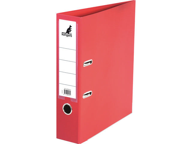 Ordner Kangaro A4 75mm 2 ringen 10 stuks assorti kleuren PP/Papier