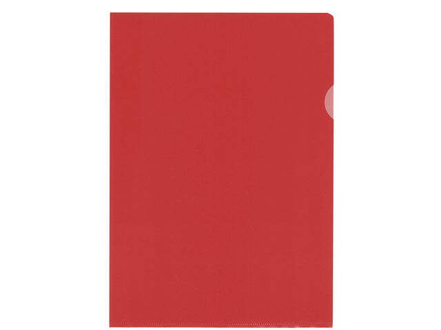 L-kaart Kangaro A4 PP 120 micron rood, 10 stuks