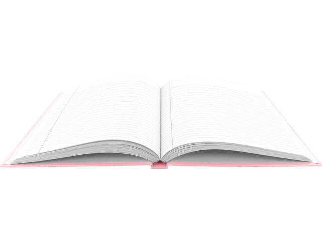 Schrift Kangaro A5, Hardcover, Pastellrosa, 80 Vel, 80 Gramm