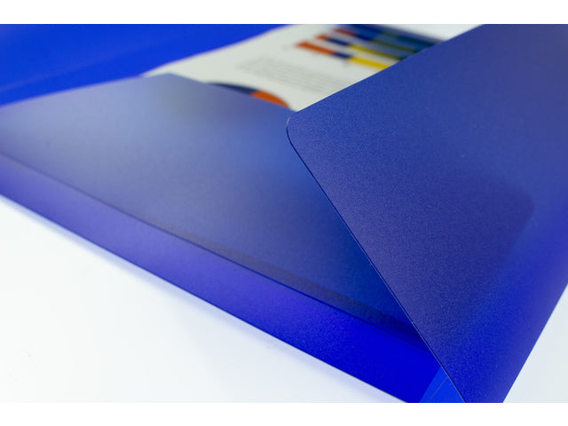 Elastomap Kangaro A4 PP transparent blauw