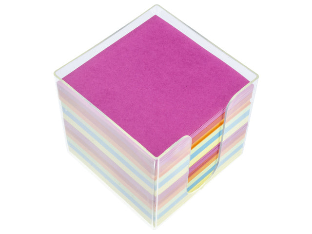 Memokubus enthält Kangaro, 9 x 9 x 9 cm, gefüllt mit 700 verschiedenen Farben