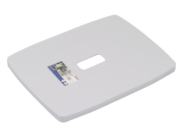 Deksel opbergbox Kangaro M PP grijs geschikt voor 20/28 liter