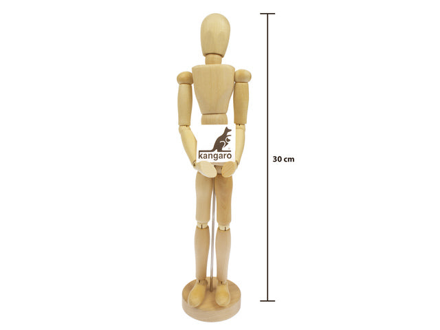 Ledenpop Kangaro 30 cm in koker