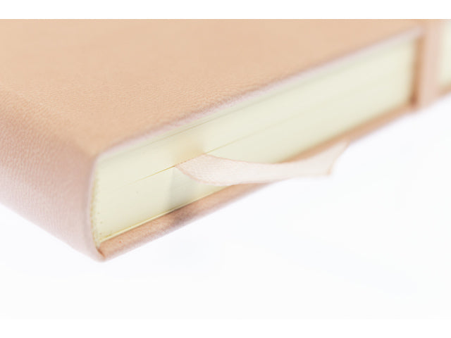 Schetsboek Kangaro A6, altrosa, PU, Hardcover, 80 Blatt, 140 Gramm, raumweißes Papier mit elastischem und fusselfreiem Material