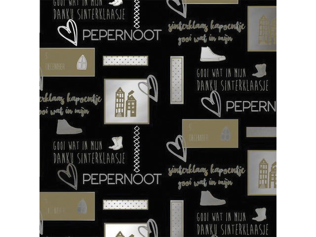 Cadeaupapier Kangaro Sint assorti 70 x 200 cm, 60 rol