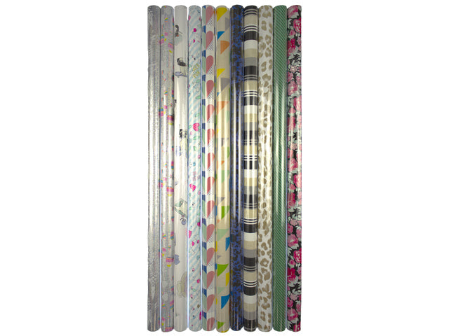 Cadeaupapier Kangaro luxe ass. 70 x 100 cm, 2 vel per rol, FSC
