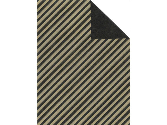 Geschenkpapier Kangaro Kraft, 4 Dessins sortiert, 70 x 200 cm, 60 Rollen.