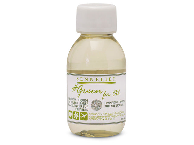 Vloeibare reiniger Groen voor Olie 100ml