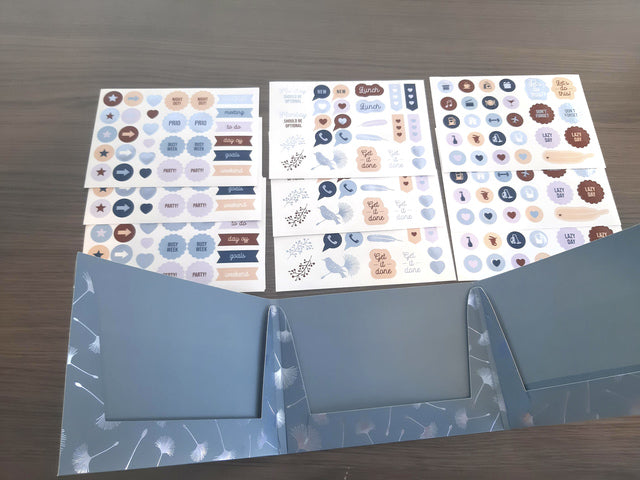 Stickers Paarse Passie