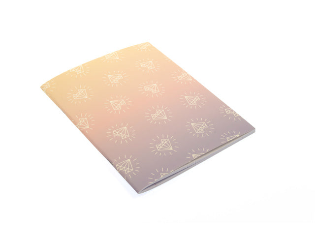 Schrift Galaxy Girl A5, Packung mit 4 Stück sortiert