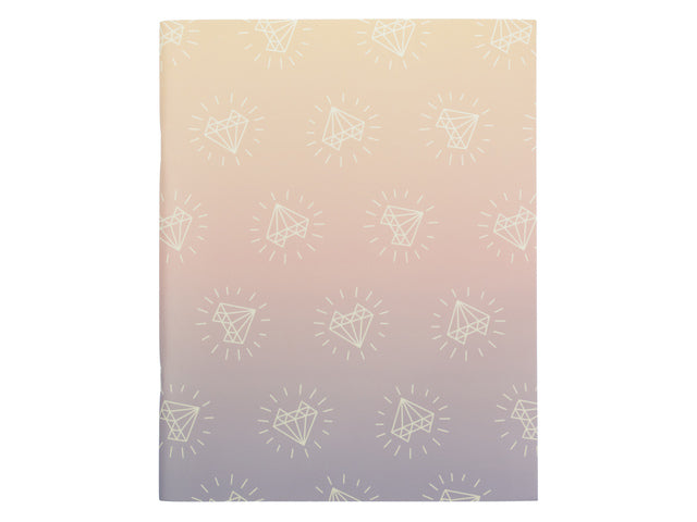 Schrift Galaxy Girl A5, Packung mit 4 Stück sortiert