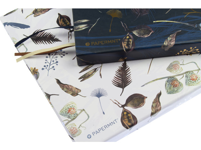 Benachrichtigungsbuch A5 Natural Beauty, bestehend aus 2 Stück. Gepunktet, 320 Seiten, 80-Gramm-Papier