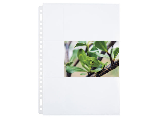 Fotoshowtas Multo A4 23r PP 10x15cm 3 vakken krimp a 10 stuks