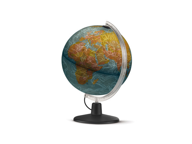 Dag & Nacht geografische wereldbol