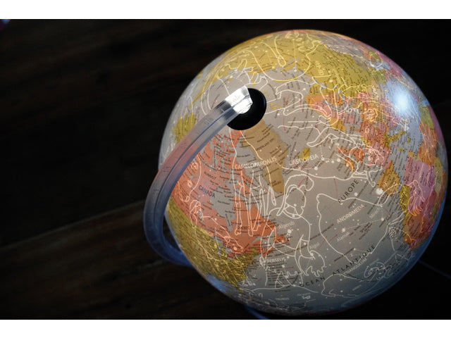 Dag & Nacht geografischer Globus