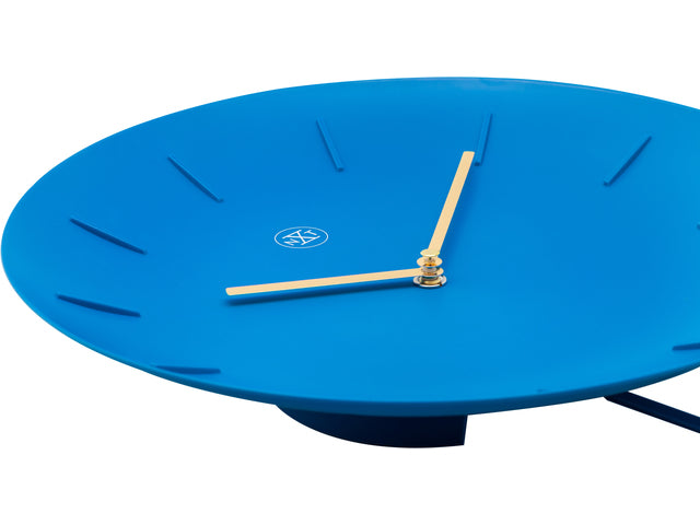 Wandklok nXt Schüssel Ø 30 cm türkis