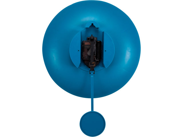 Wandklok nXt Schüssel Ø 30 cm türkis