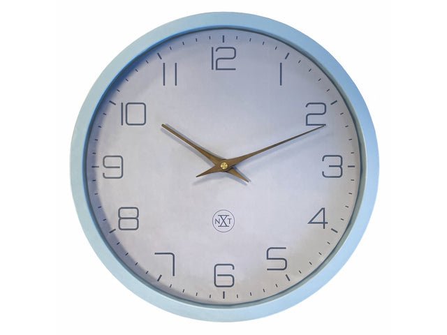 Wanduhr nXt ECO 30cm blau