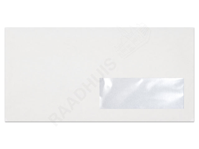 Dienstumschlag für das rechte Rathaus, 110 x 220 mm, DL (EA5/6), mit einer Kapazität von 500 Stück