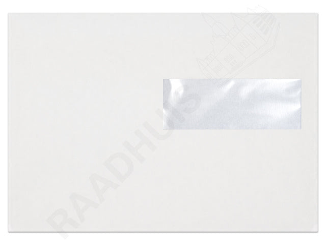Dienstumschlag für das rechte Rathaus, 156 x 220 mm, EA5, mit einer Kapazität von 500 Stück