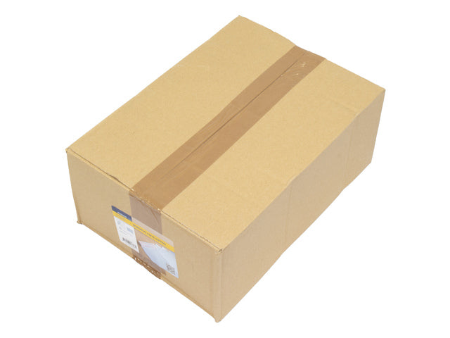 Bordrugenvelop Raadhuis 220x312mm EA4 wit met plakstrip doos a 100 stuks