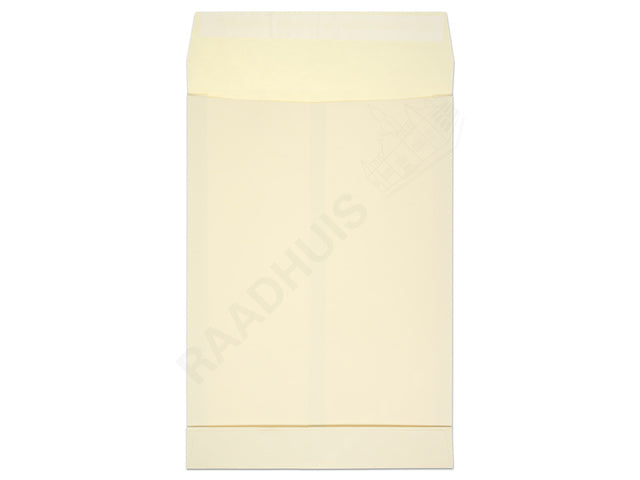 Monsterzak Raadhuis 262x371x38mm EB4 crème plakstrip doos a 125 stuks