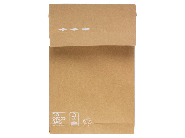 Monsterzak Raadhuis 200x300x50 mm Kraftliner Recycling 10 St. Braun Do Good Bag 135 Gramm