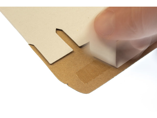 Brievenbusdoos Raadhuis 17x25cm wit 650grs duplex 5 stuks