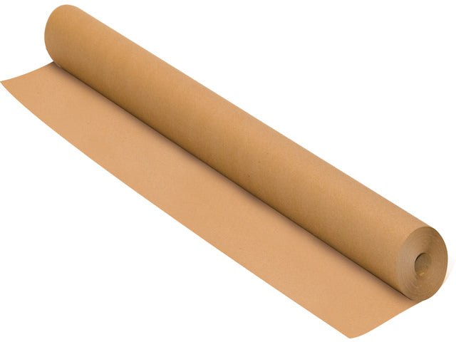 Inpakpapier kraft Raadhuis 50cm x 250m bruin 70 grams papier