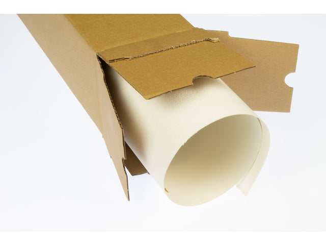 Verzendkoker Raadhuis vierkant A1+ 715x105x105mm krimp a 10 binnenmaat bruin