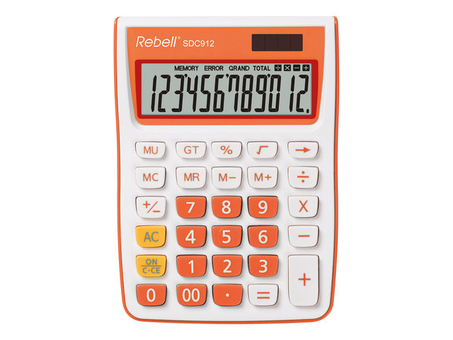 Rechner Rebell-SDC912OR-BX weiß-oranje Desktop