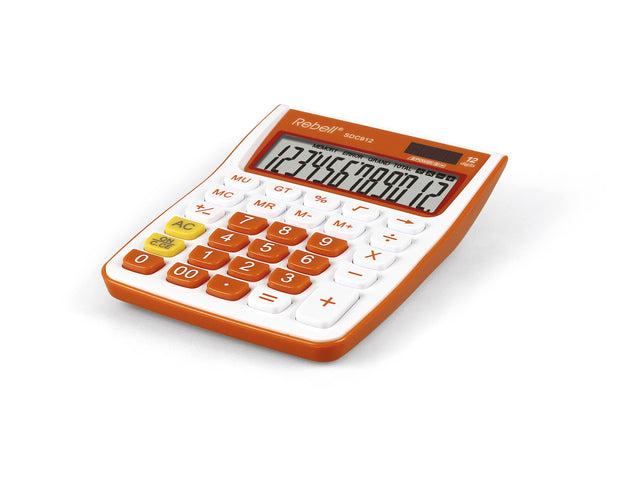 Rechner Rebell-SDC912OR-BX weiß-oranje Desktop