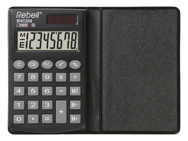 Rechner Rebell-SHC208-BX schwarze Tasche