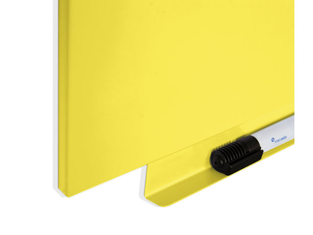 Whiteboard Rocada Skincolour 55x75cm geel gelakt