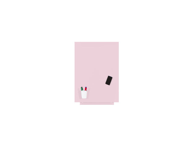 Whiteboard Rocada Huidskleur 55x75cm roze gelakt
