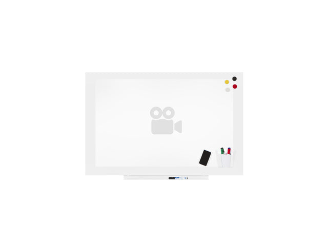 Whiteboard Rocada Skinmatt 75x115cm weiß