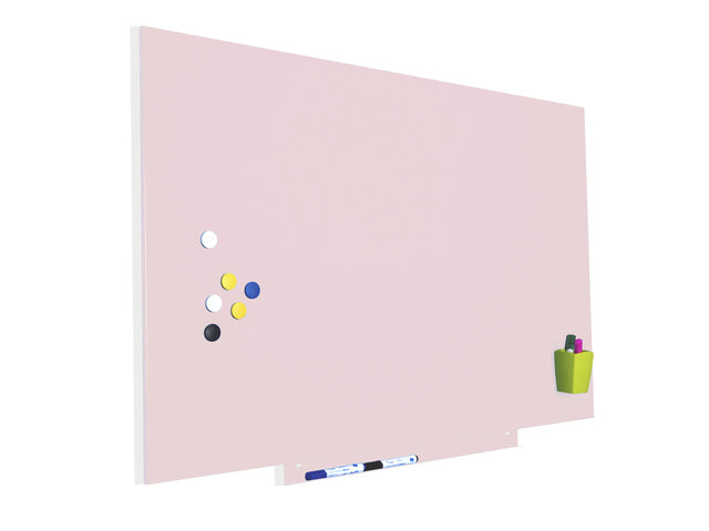 Whiteboard Rocada Skincolour 75x115cm rosa Gelakt