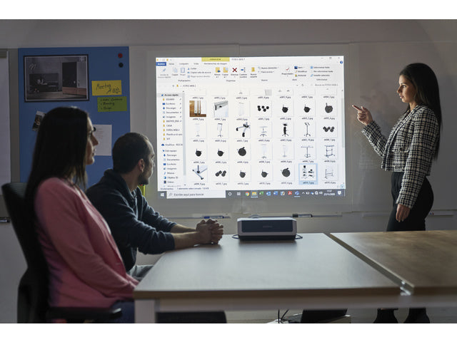 Whiteboard Rocada Skinmatt 100x150cm wit