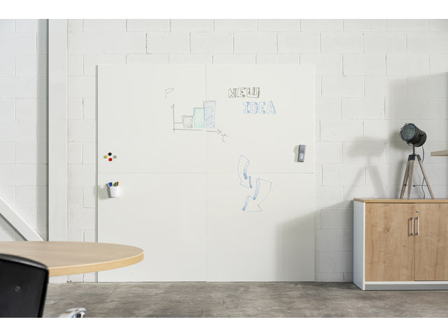 Whiteboard Rocada Skincolour 100x100cm mit Gelakt