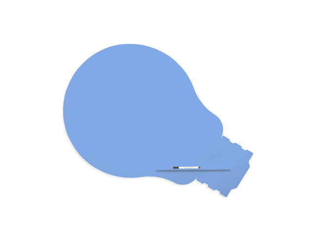 Whiteboard Rocada Skinshape Idea 75x115cm blau gelakt