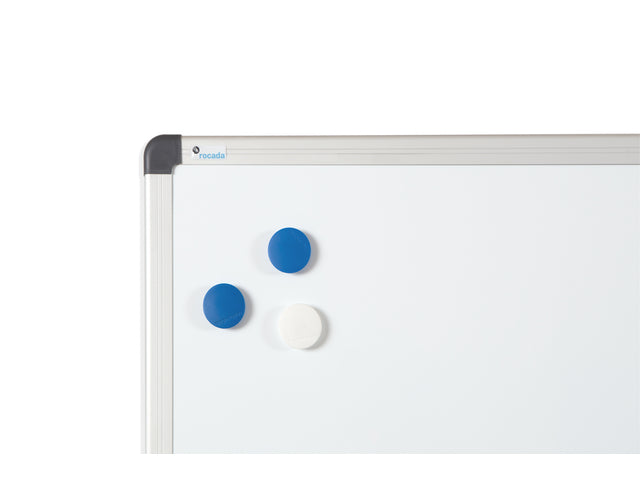 Whiteboard Rocada 120x200cm emaille met magnetisch