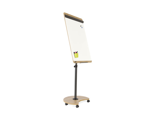 Flipover Rocada Naturel 67x115 cm mobiel kantelbaar tot tafel beschrijfbaar en magnetisch