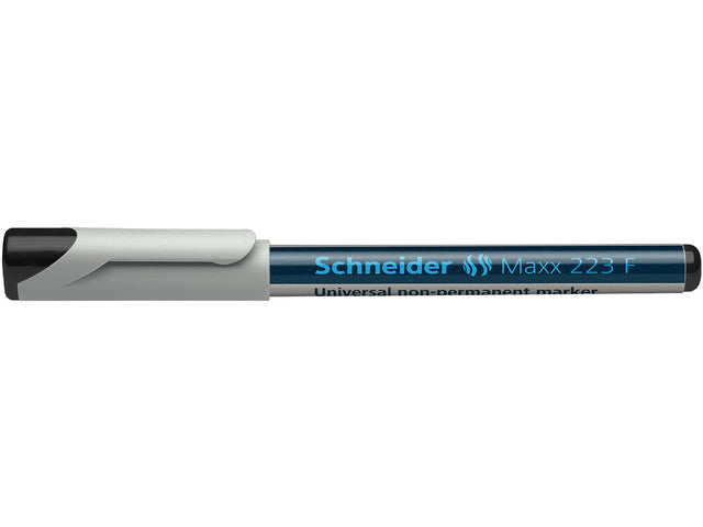 Universele marker Schneider Maxx 223 F niet-permanent zwart