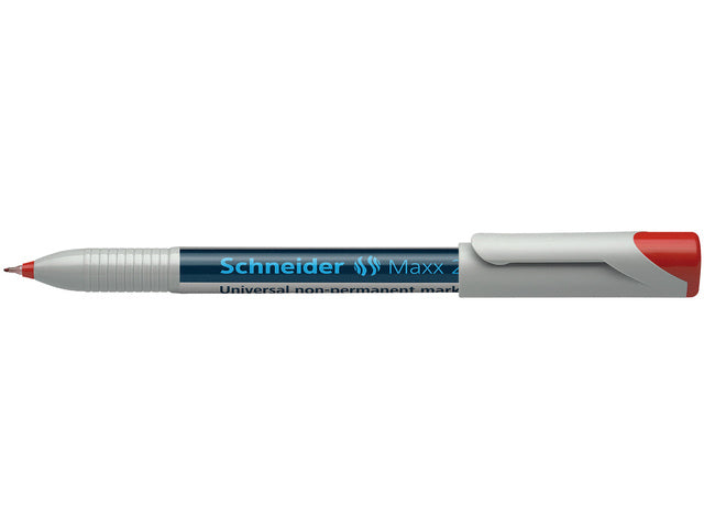 Universele marker Schneider Maxx 221 S niet-permanent rood