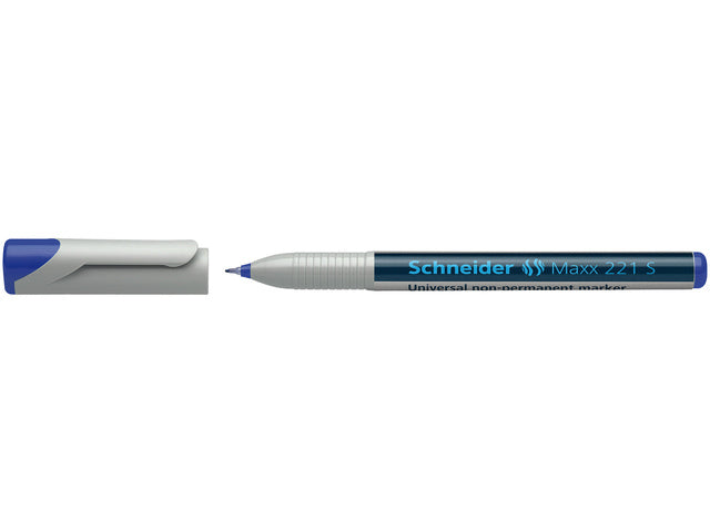 Universele marker Schneider Maxx 221 S niet-permanent blauw
