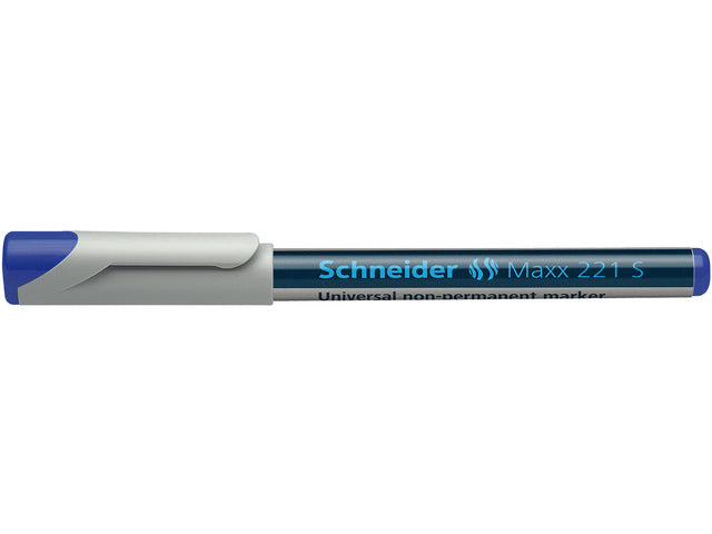 Universele marker Schneider Maxx 221 S niet-permanent blauw