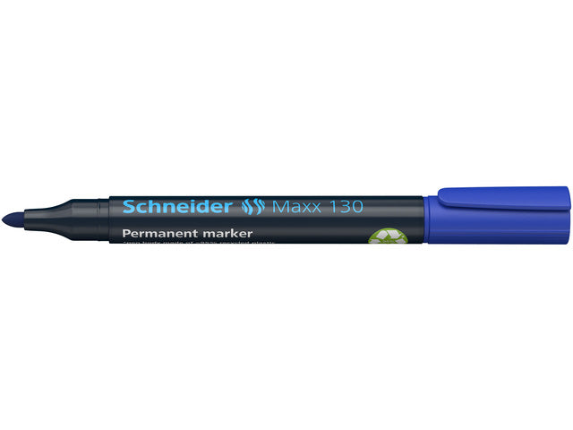 Marker Schneider Maxx 130 Permanent-Rondekahn blauw