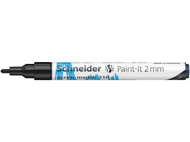 Acrylmarker Schneider Paint-it 310 2mm schwarz