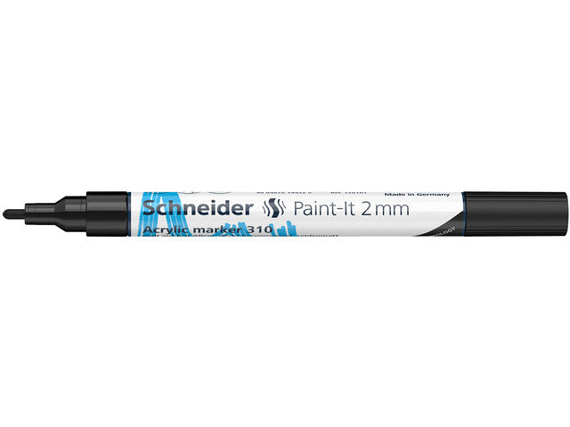 Acrylmarker Schneider Paint-it 310 2mm schwarz