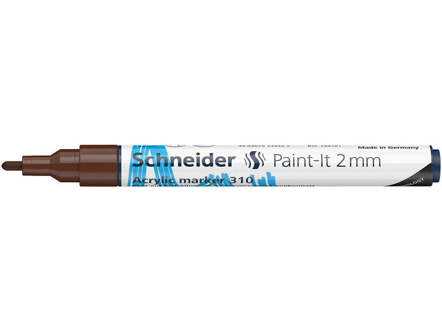 Acryl Marker Schneider Paint-it 310 2mm braun